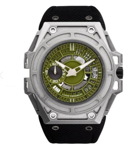 Linde Werdelin Replica SPIDOLITE TITANIUM – SUMMIT GREEN Watch